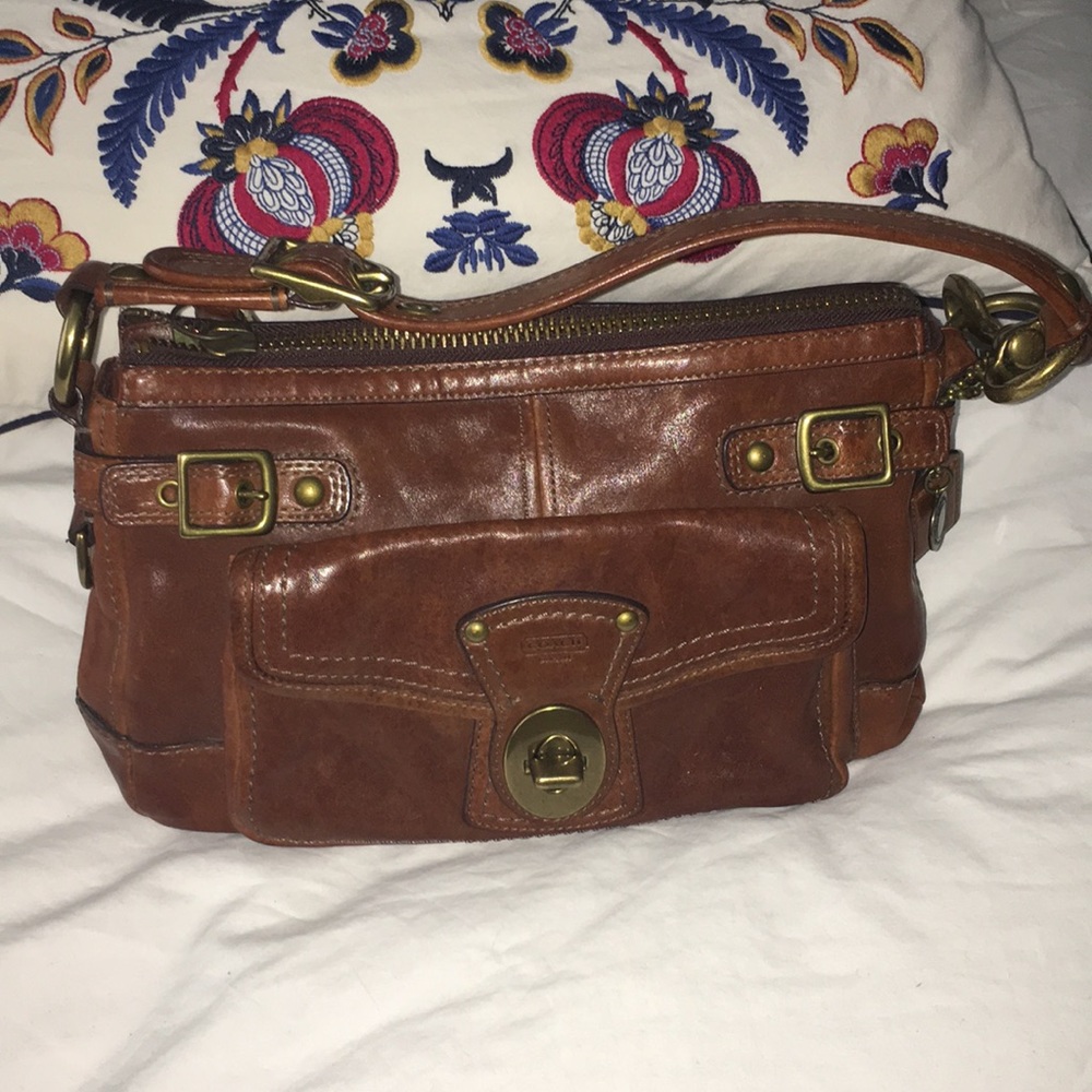 Brown Coach Purse y2k